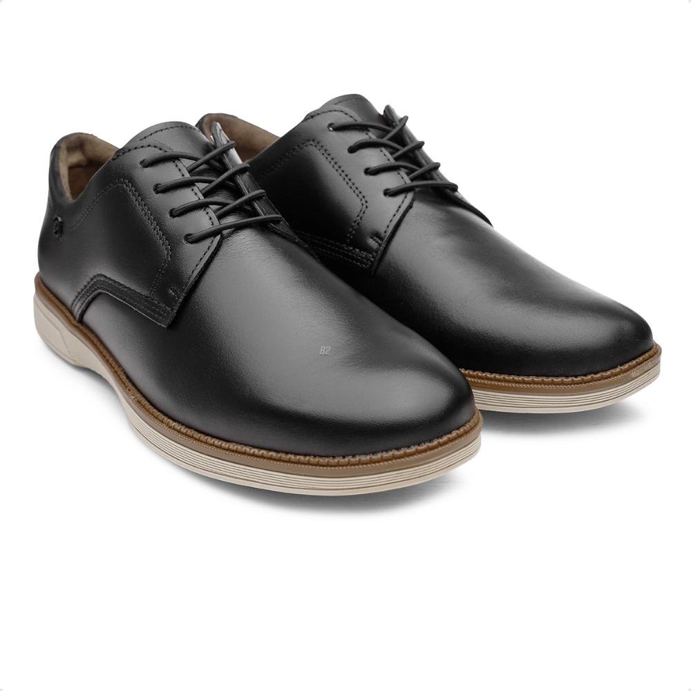 Sapato Pegada Cardiff Casual Masculino Preto 3