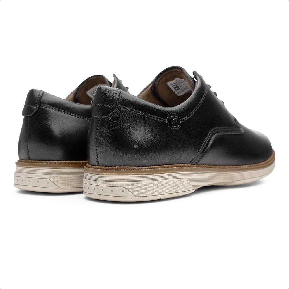 Sapato Pegada Cardiff Casual Masculino Preto 5