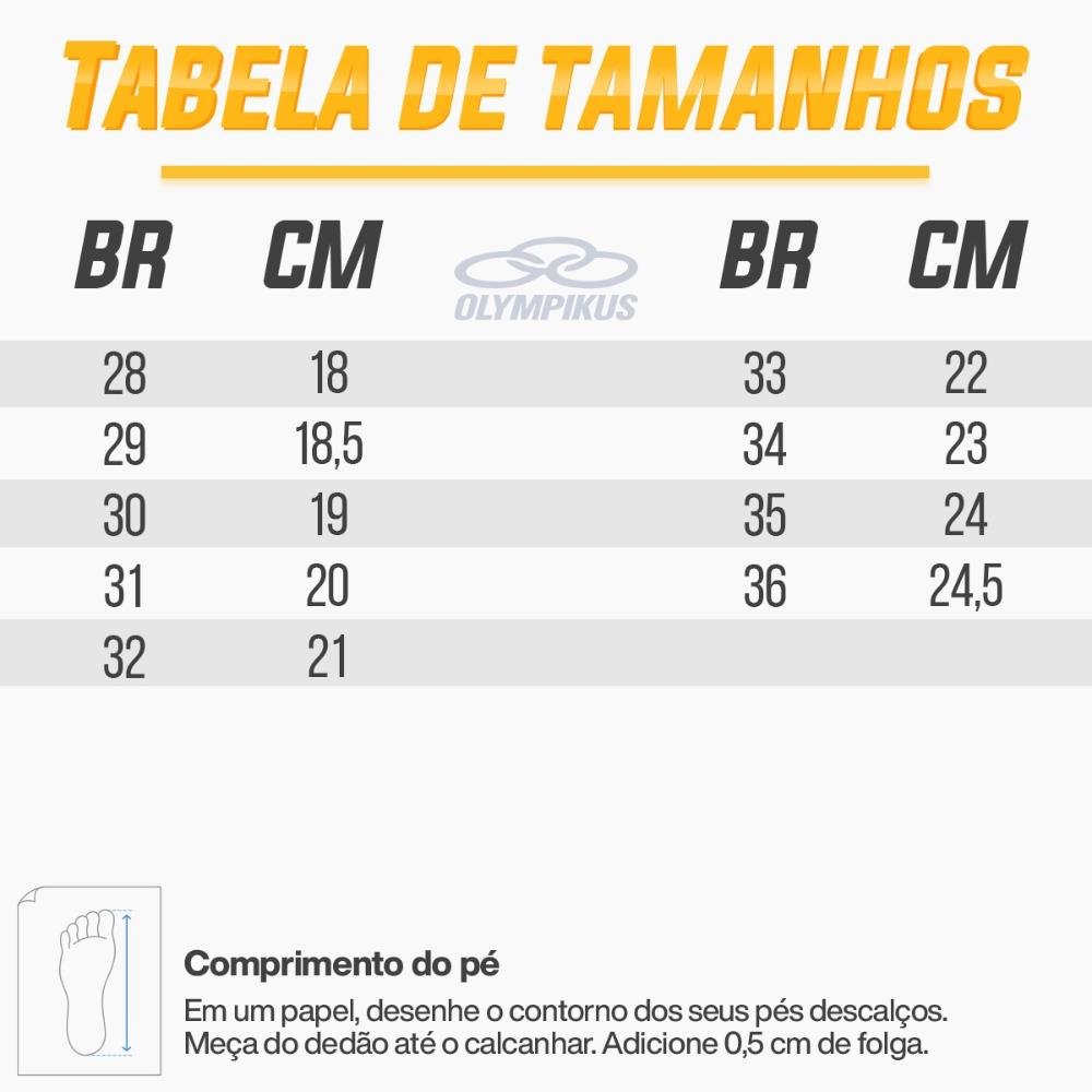 Tênis Olympikus Stream Infantil Preto 4