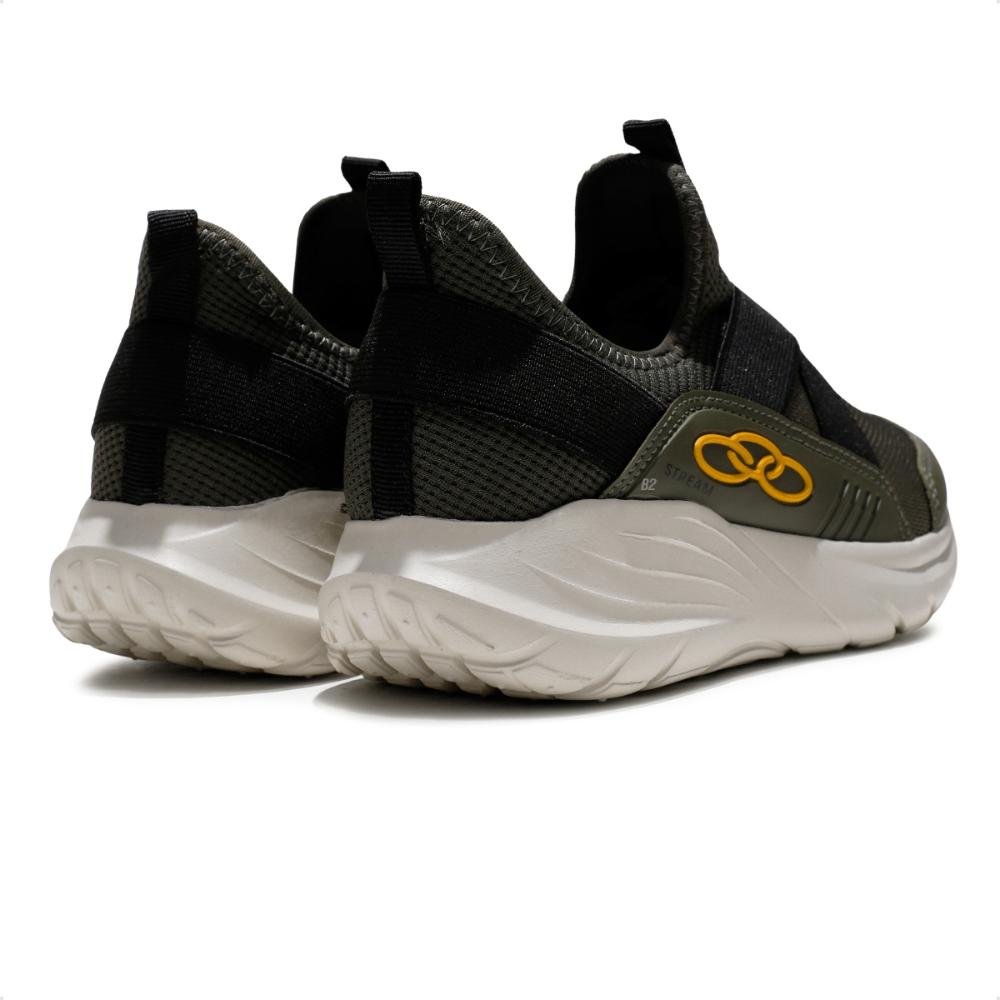 Tênis Olympikus Stream Infantil Verde/Preto 5