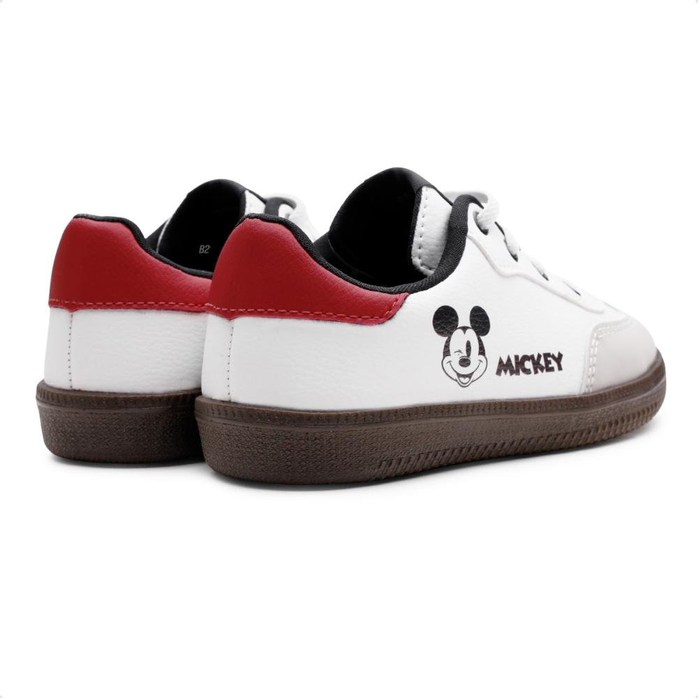 Tênis Disney Mickey Infantil Branco 5