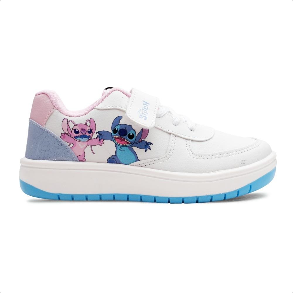 Tênis Disney Casual Stitch Juvenil Calce Fácil