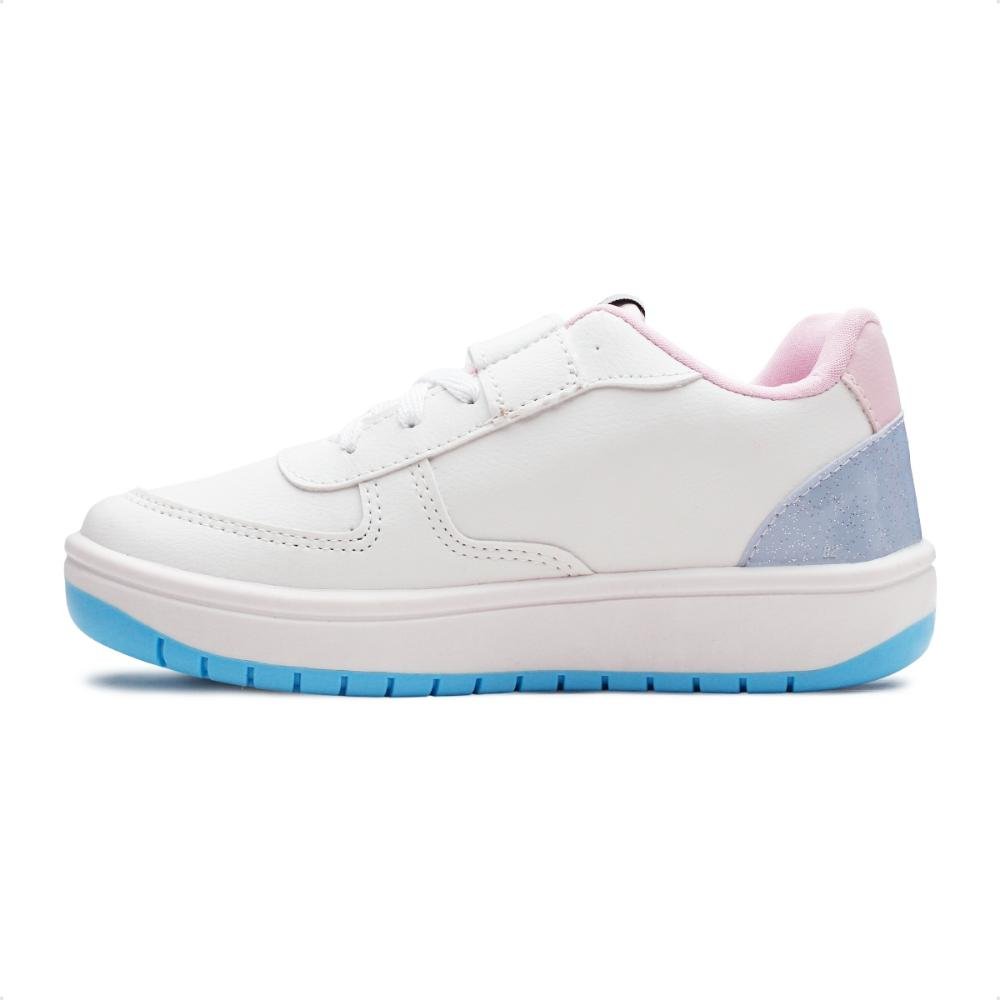 Tênis Disney Casual Stitch Juvenil Calce Fácil Branco 2