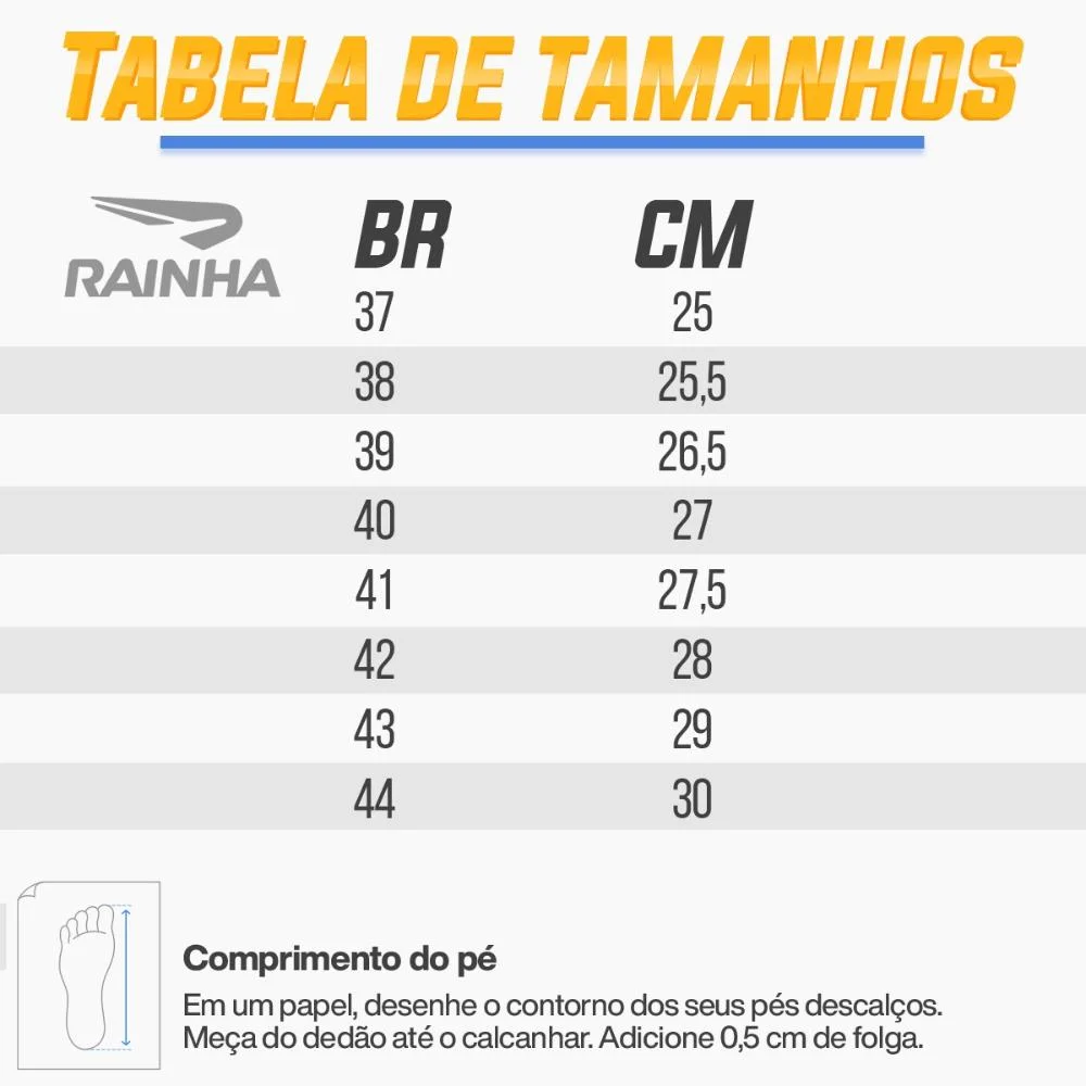 Tênis Rainha Star Unissex Azul Marinho 4