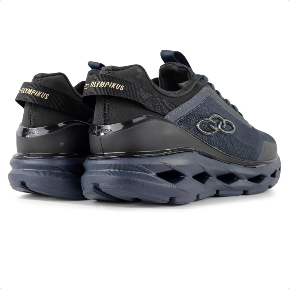 Tênis Olympikus Beats Feminino Tamanho Grande  Marinho/Preto 5