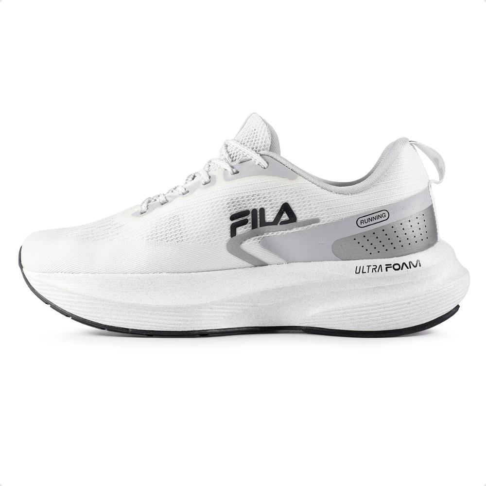 Tênis Fila Racer Fastpace Feminino Tamanho Grande Branco/Prata 2