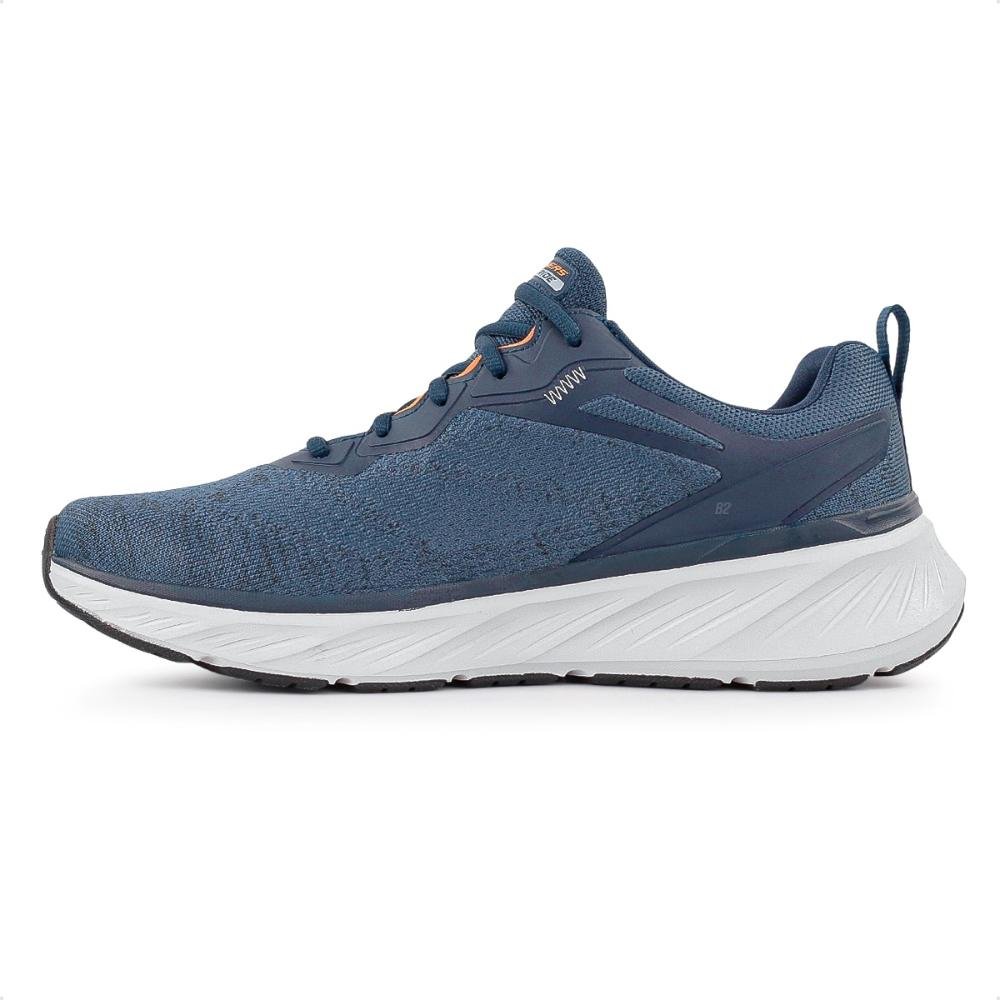 Tênis Skechers Edgeride Exxo Feminino Tamanho Grande Azul Marinho 2