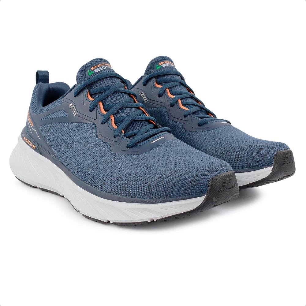 Tênis Skechers Edgeride Exxo Feminino Tamanho Grande Azul Marinho 3