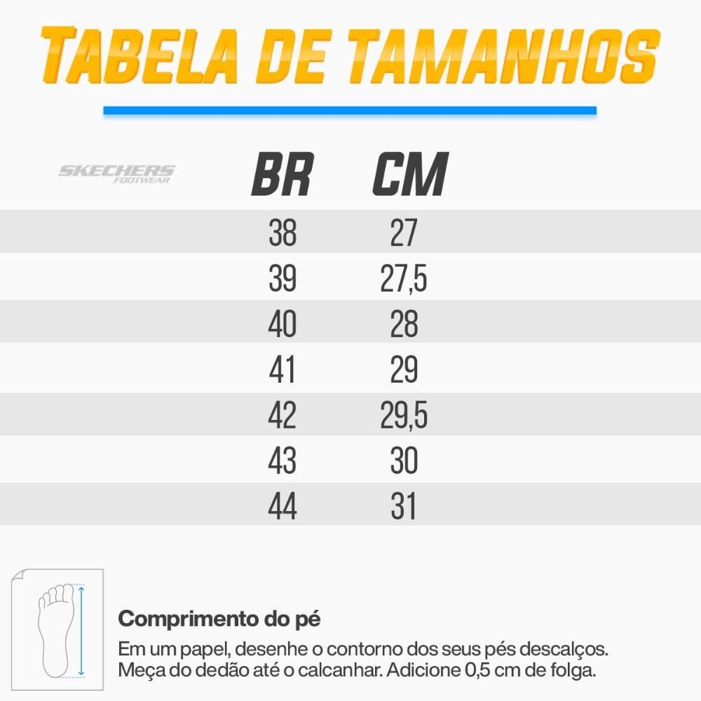 Tênis Skechers Edgeride Exxo Feminino Tamanho Grande Azul Marinho 4