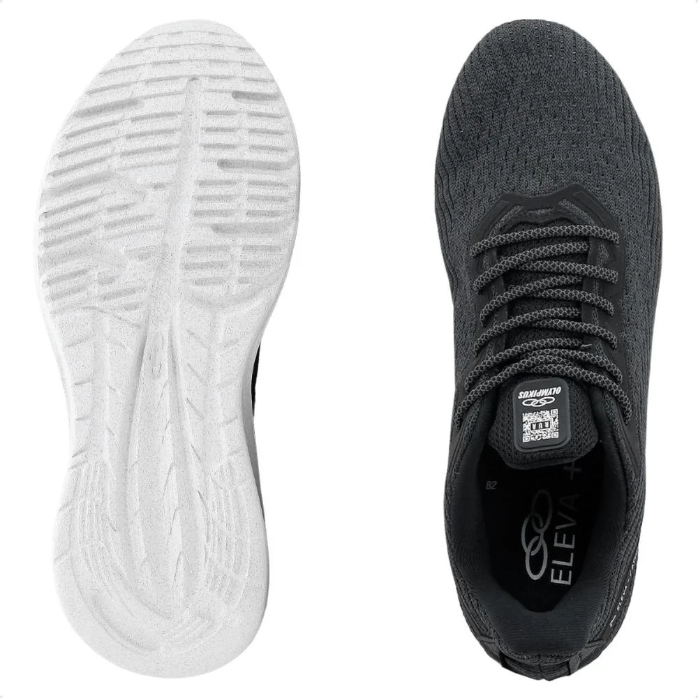 Tênis Olympikus Rua Feminino Tamanho Grande   Preto/Branco 5