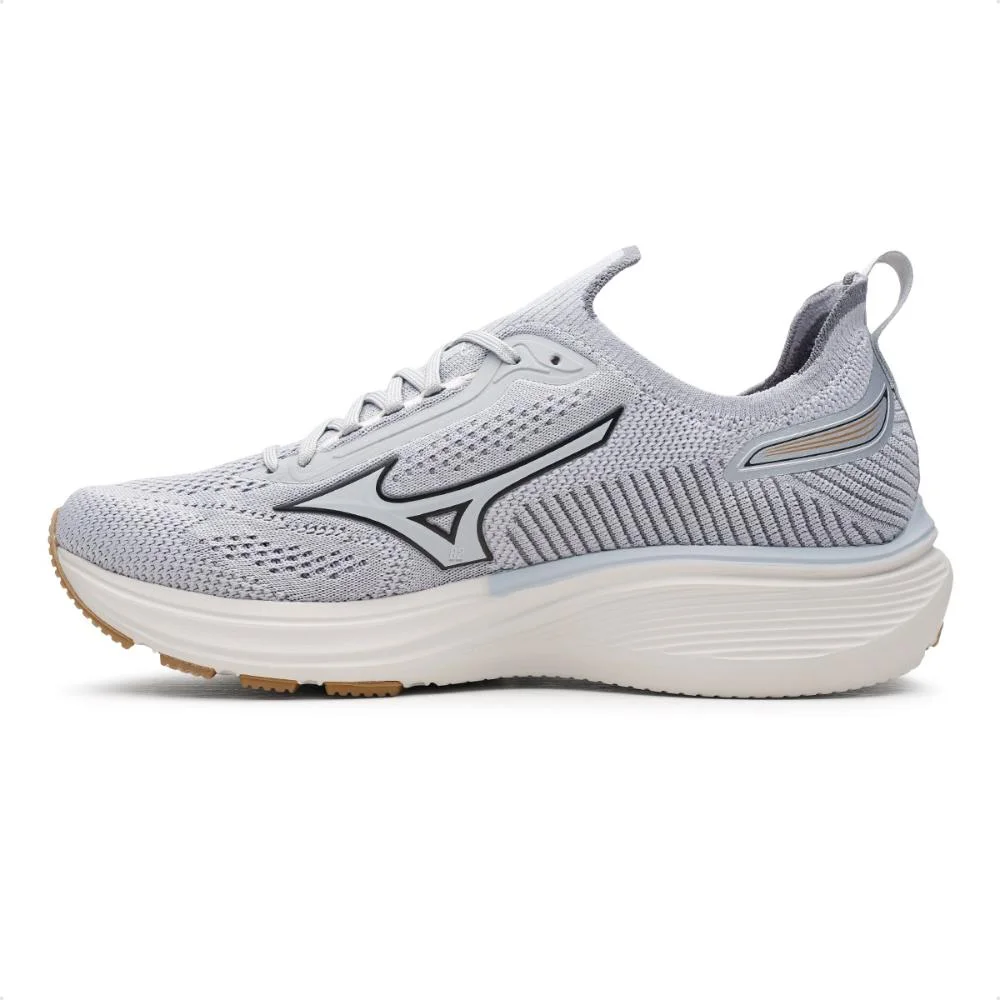 Tênis Mizuno Cool Ride 3 Feminino Tamanho Grande Cinza 2