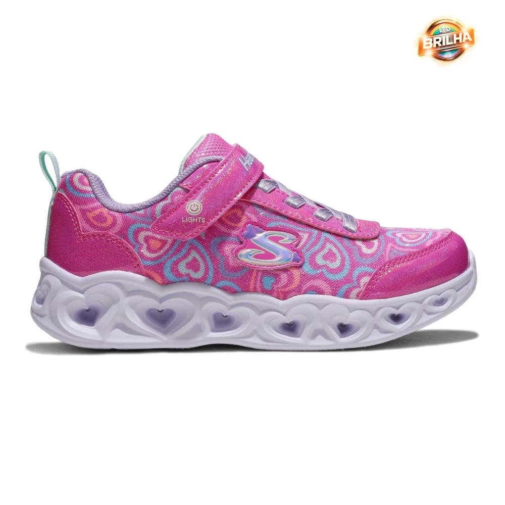 Tênis Skechers Heart Lights  Boogie Love Infantil