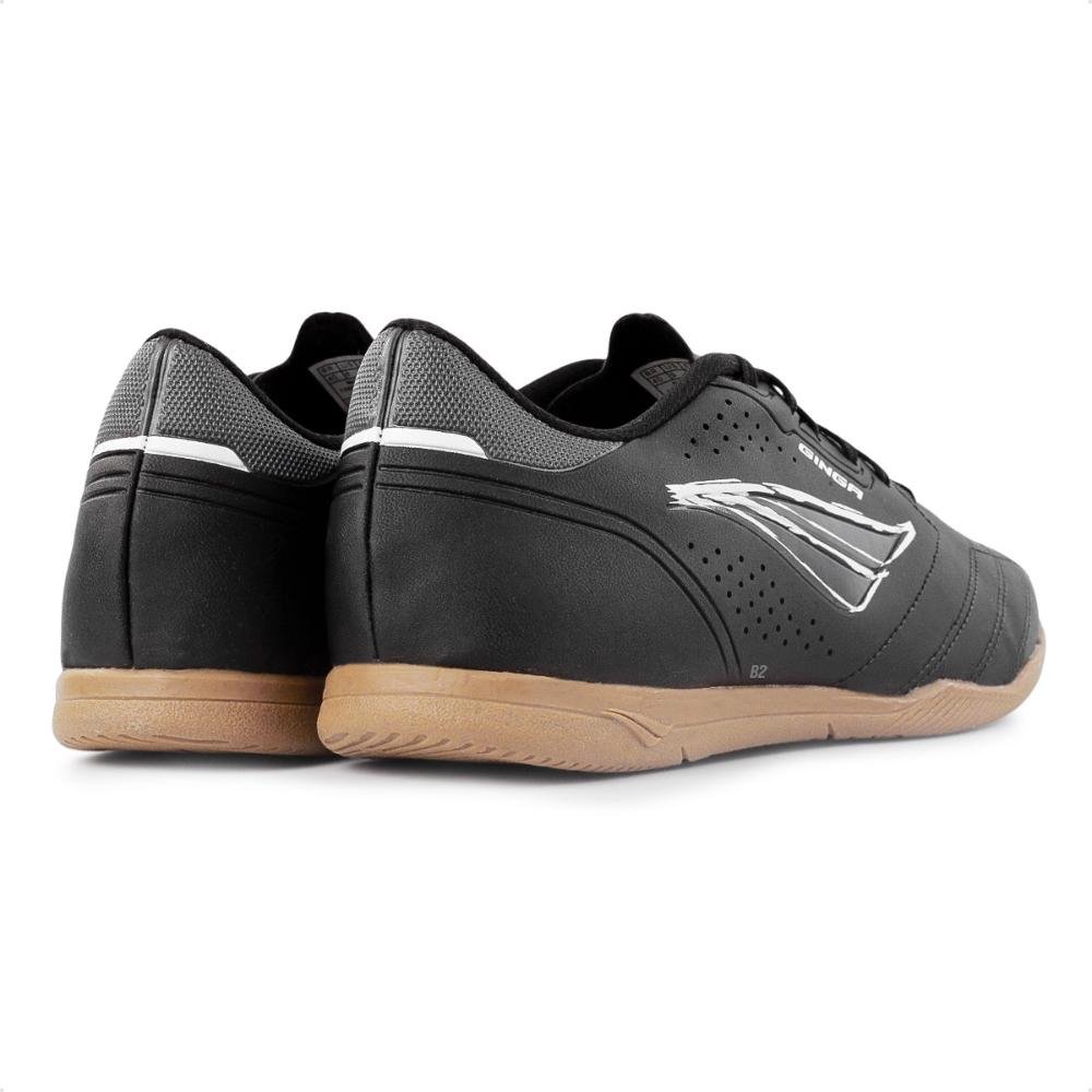 Chuteira Futsal Penalty Ginga Y-1 Masculina Preto/Chumbo 5