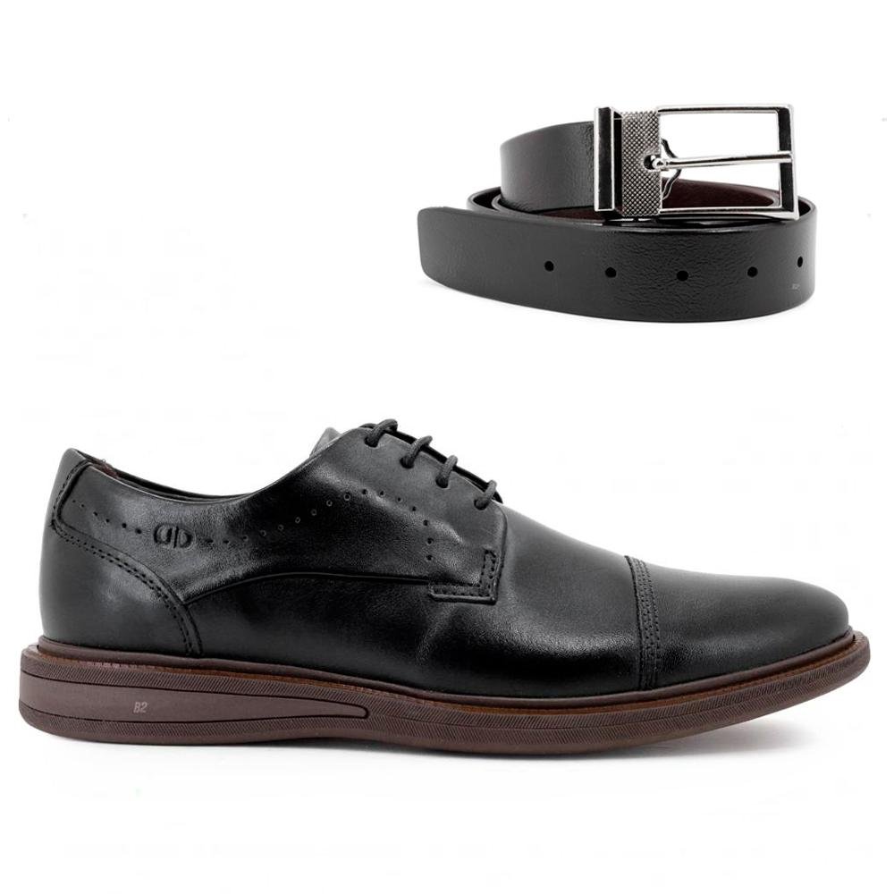 Compre 1 Sapato Social Democrata Masculino e Ganhe 1 Cinto