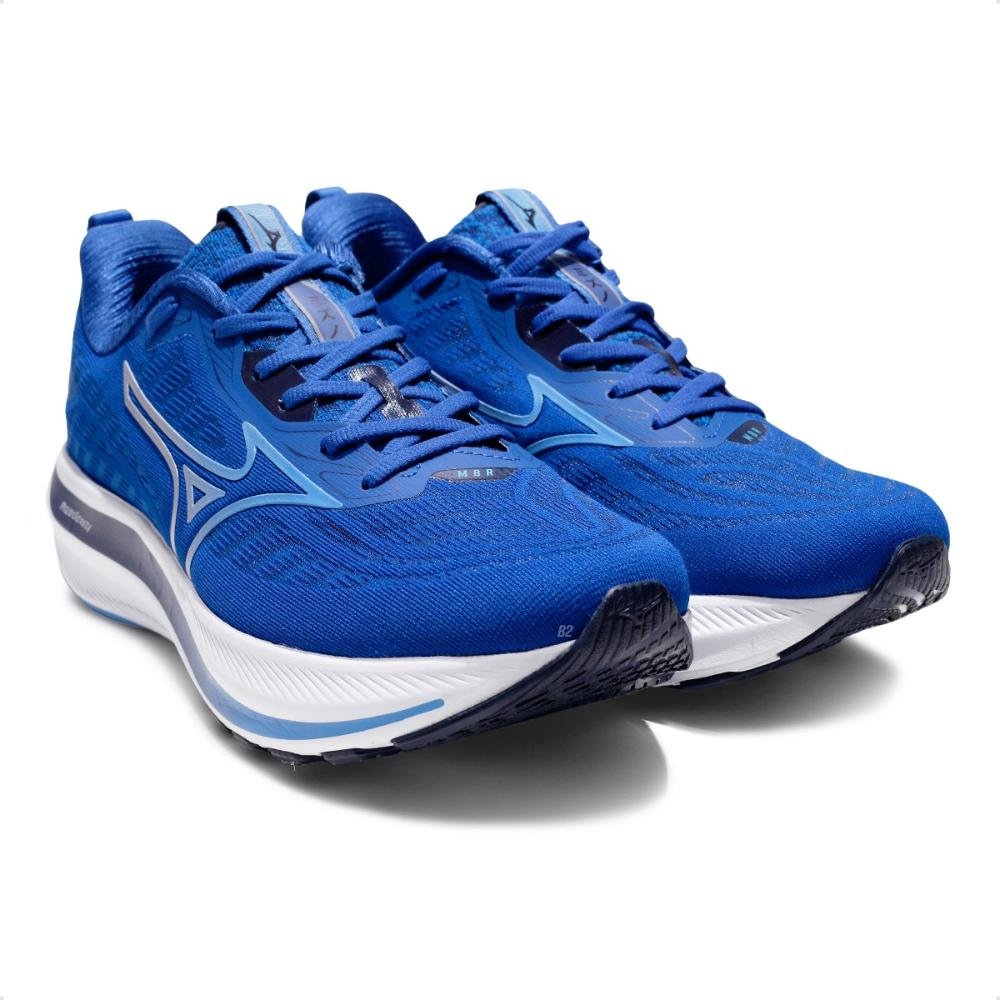 Tênis Mizuno Base Ride Unissex Azul/Branco 3