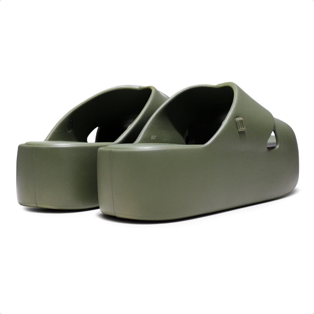 Chinelo Melissa Plataforma Free Cross Feminino Verde 6