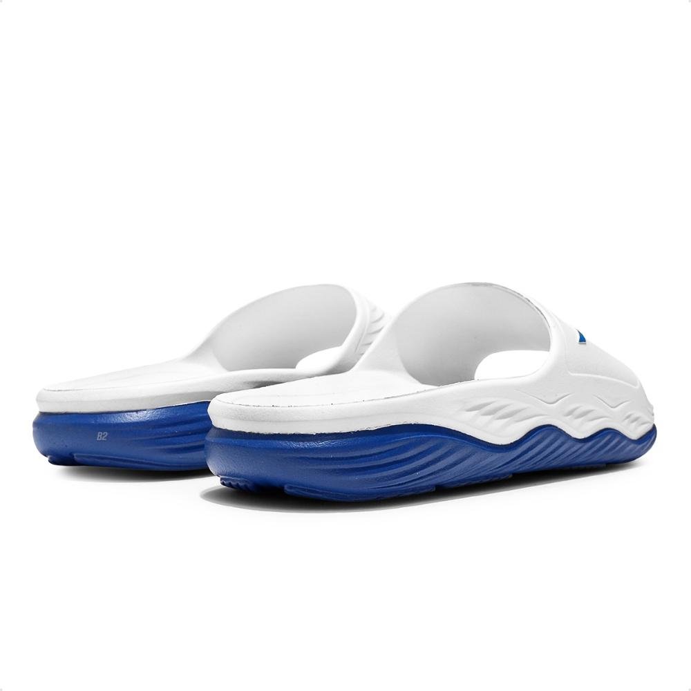Chinelo Mizuno Slide Enerzy Feminino Branco/Azul 6