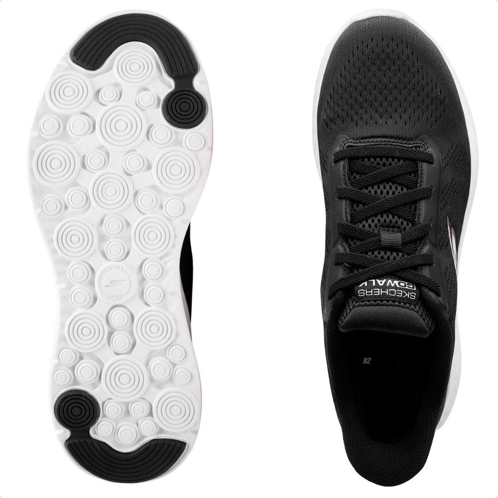 Tênis Skechers Go Walk Now Masculino Preto/Branco 6