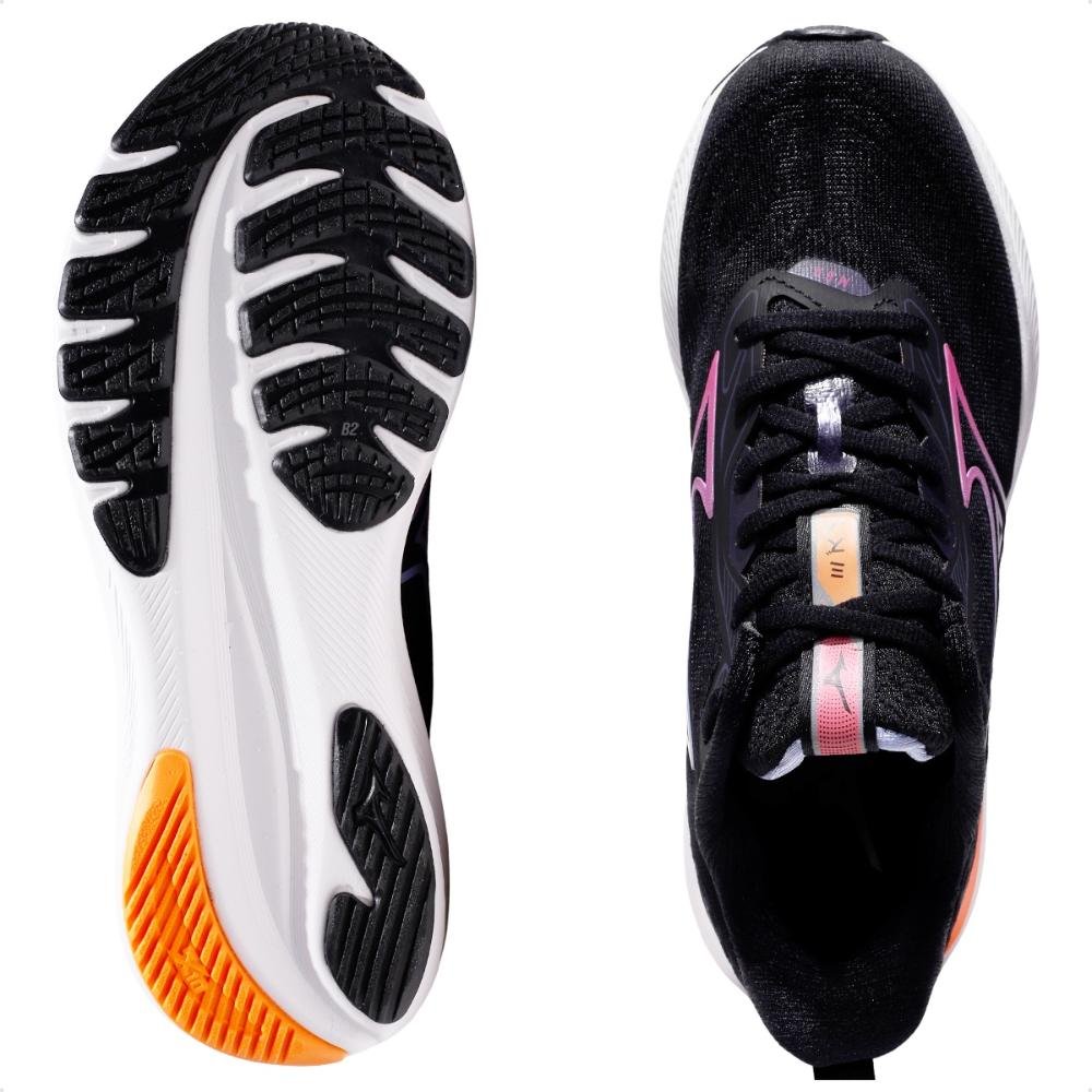 Tênis Mizuno Base Ride Feminino Preto 6