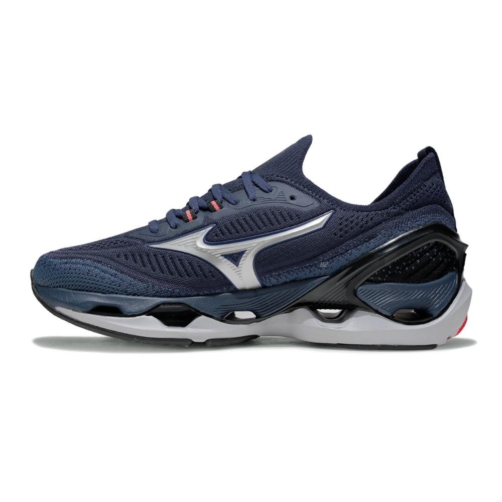 Tênis Mizuno Wave Endeavor 3 Masculino Azul Marinho/Preto 2