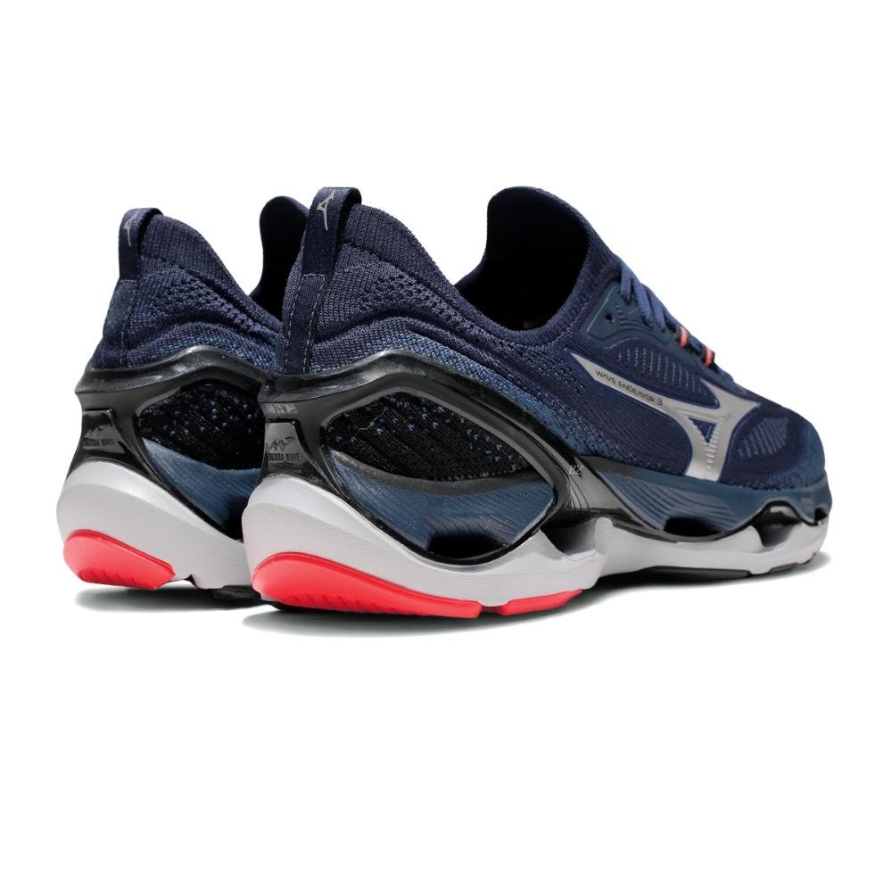 Tênis Mizuno Wave Endeavor 3 Masculino Azul Marinho/Preto 5