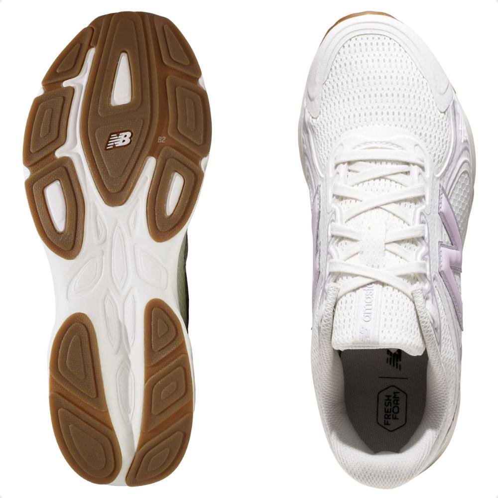 Tênis New Balance Amaste Feminino Branco/Lilás 6