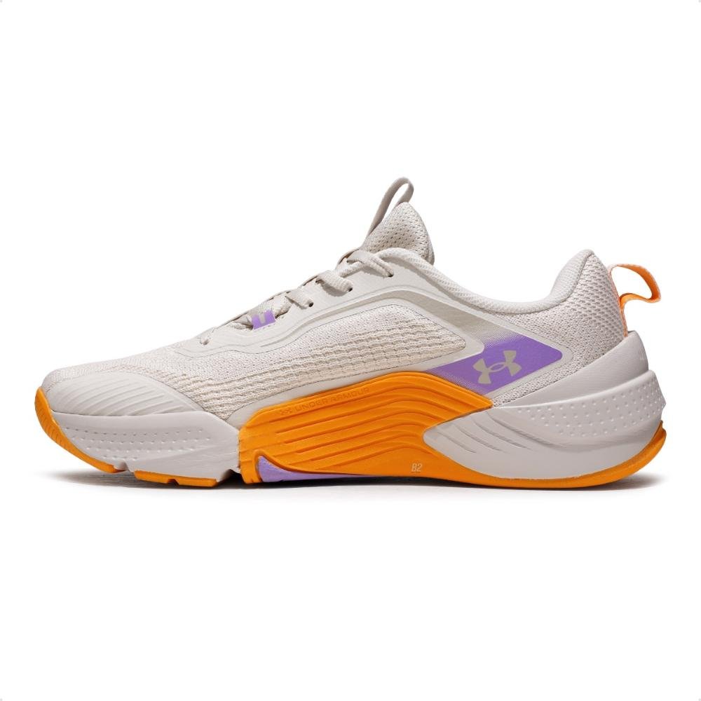 Tênis Under Armour Tribase Reps 2 SE Unissex Bege/Laranja 2