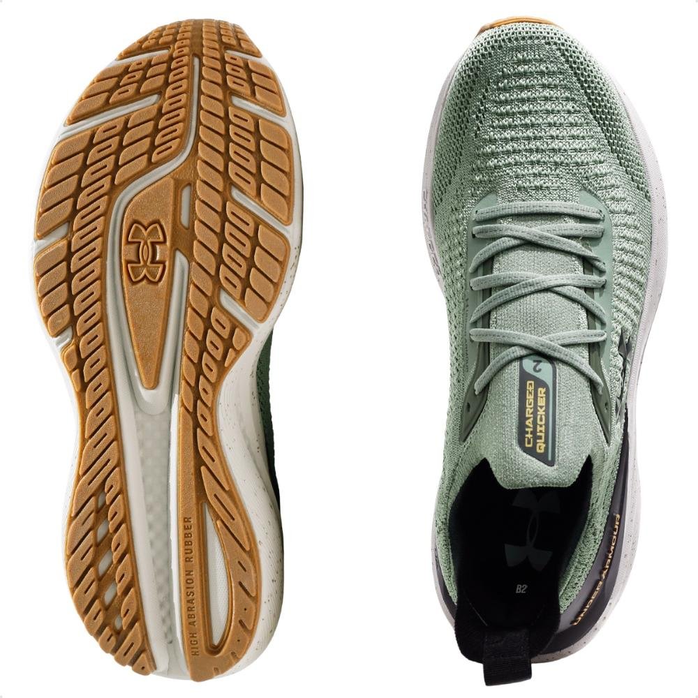 Tênis Under Armour Charged Quicker 2 Unissex Verde 6
