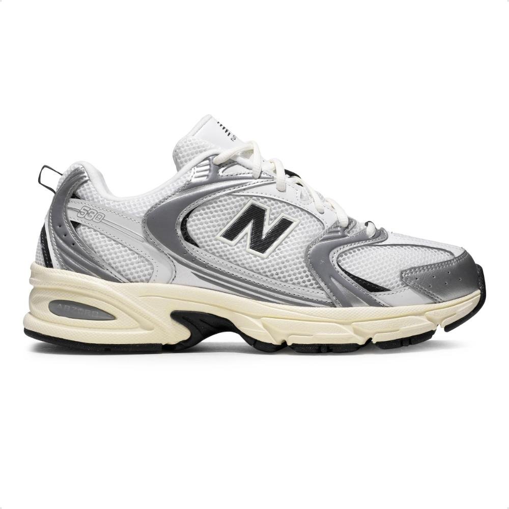 Tênis New Balance 530 Feminino Branco/Prata