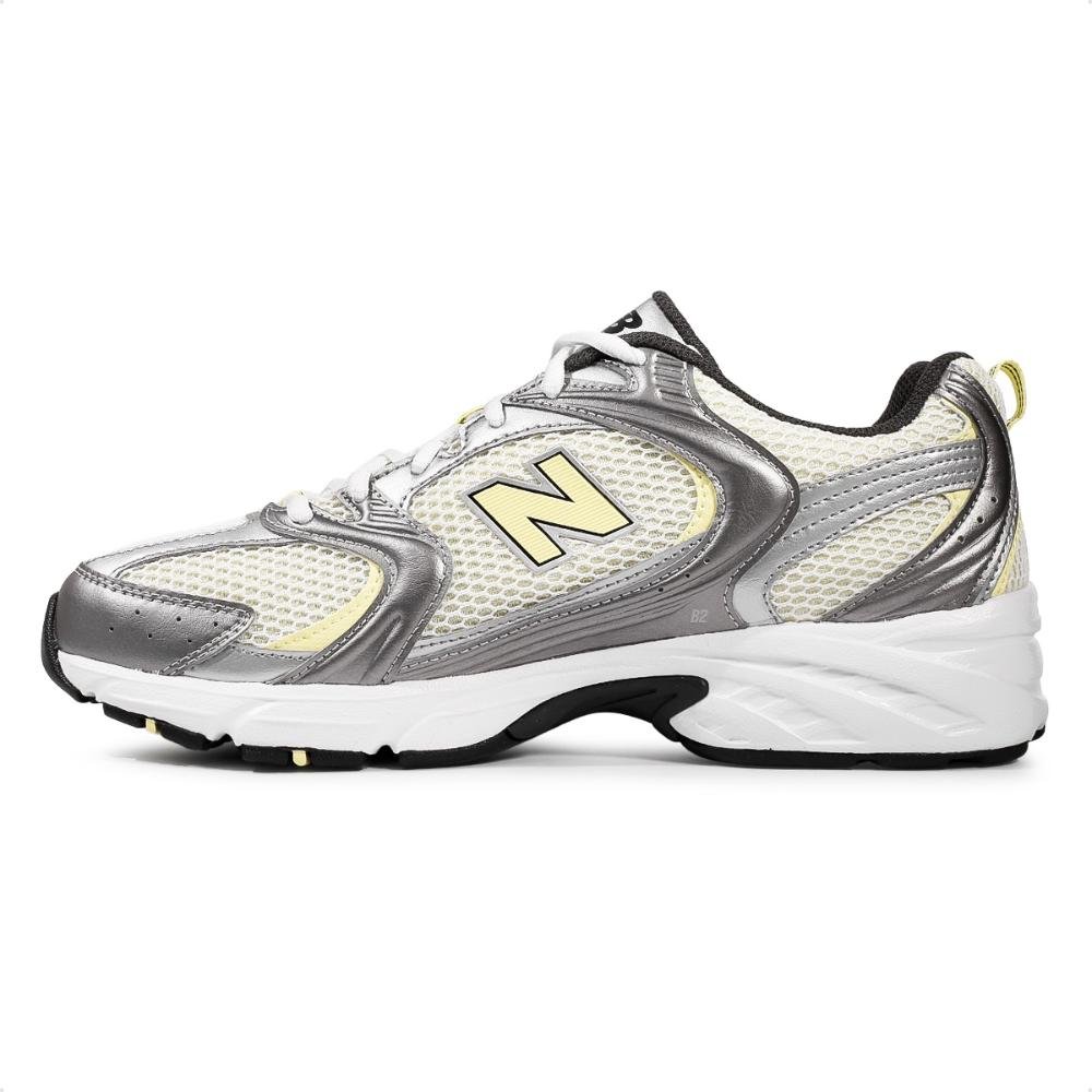 Tênis New Balance 530 Feminino  Cinza/Amarelo 2