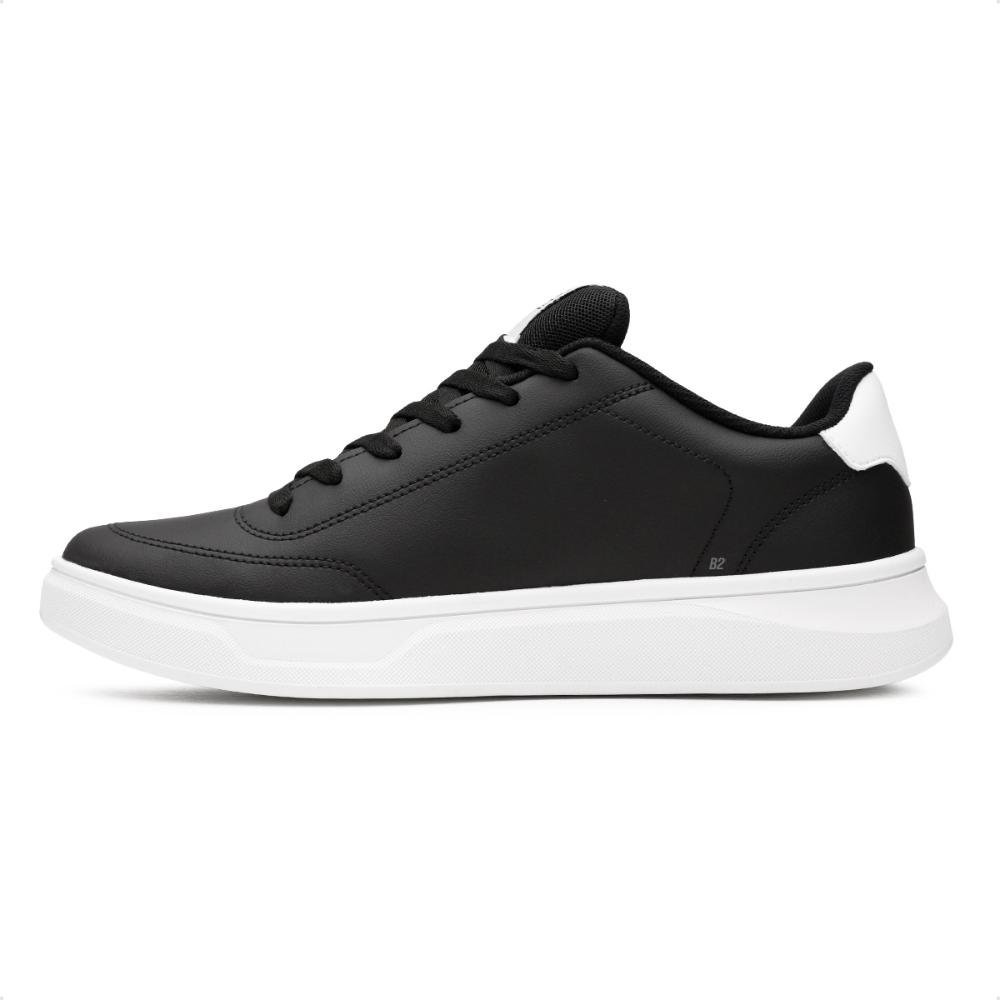 Tênis West Coast Casual Masculino Preto/Branco 2