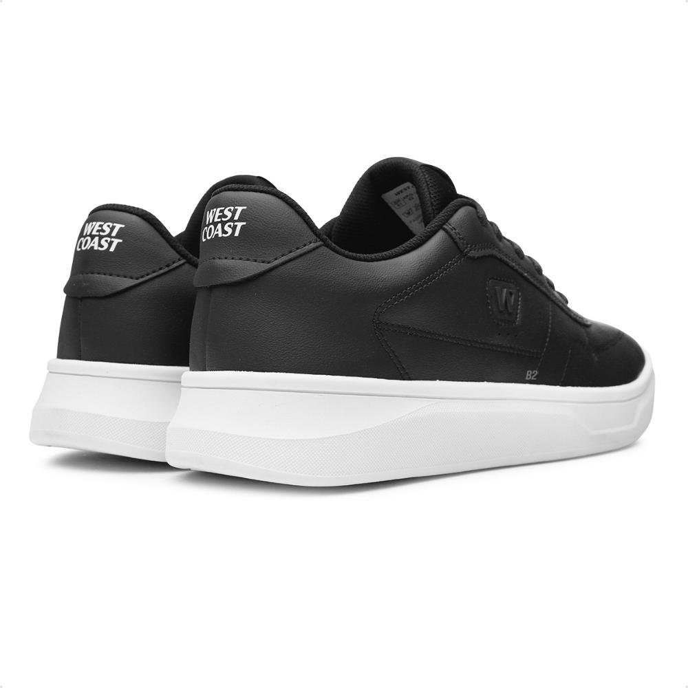 Tênis West Coast Casual Masculino Preto 5