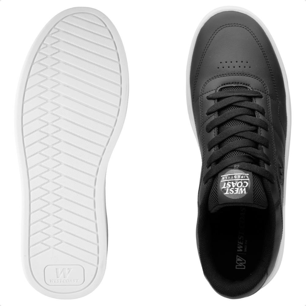 Tênis West Coast Casual Masculino Preto 6