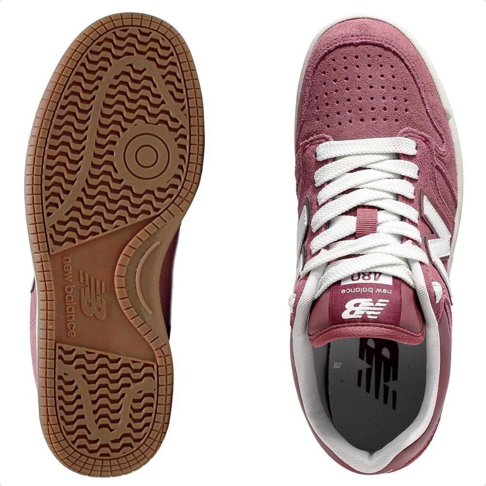 Tênis New Balance 480 Low Feminino Bordô 6