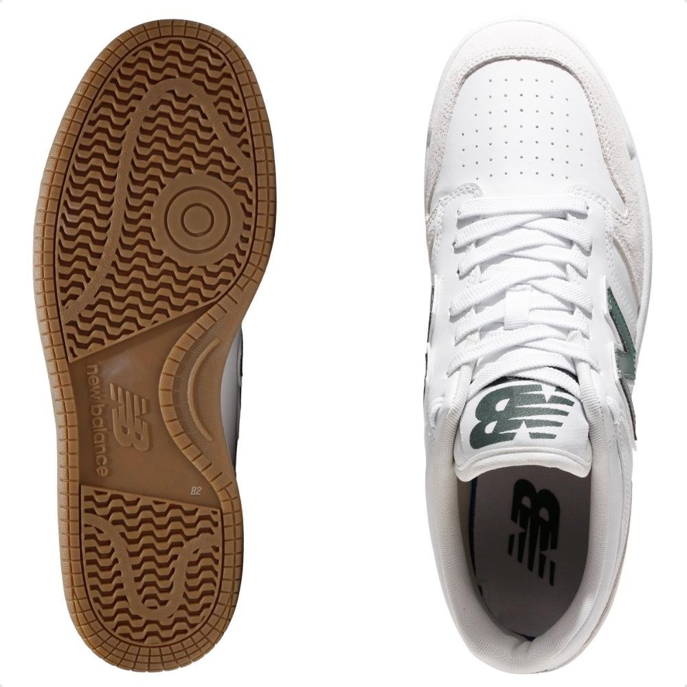 Tênis New Balance 480 Low Masculino Branco/Verde 6