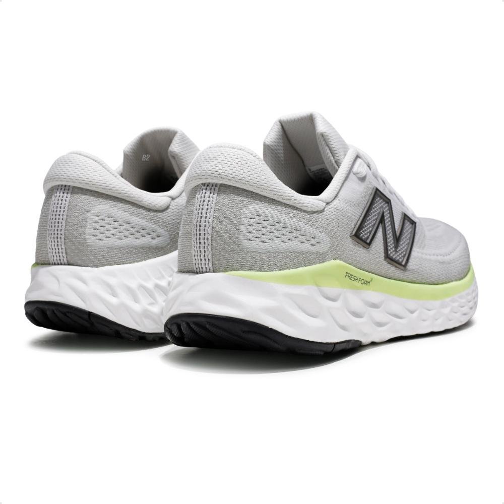 Tênis New Balance Evoz V4 Feminino Cinza/Verde 5