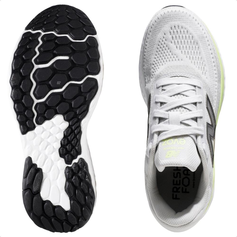 Tênis New Balance Evoz V4 Feminino Cinza/Verde 6