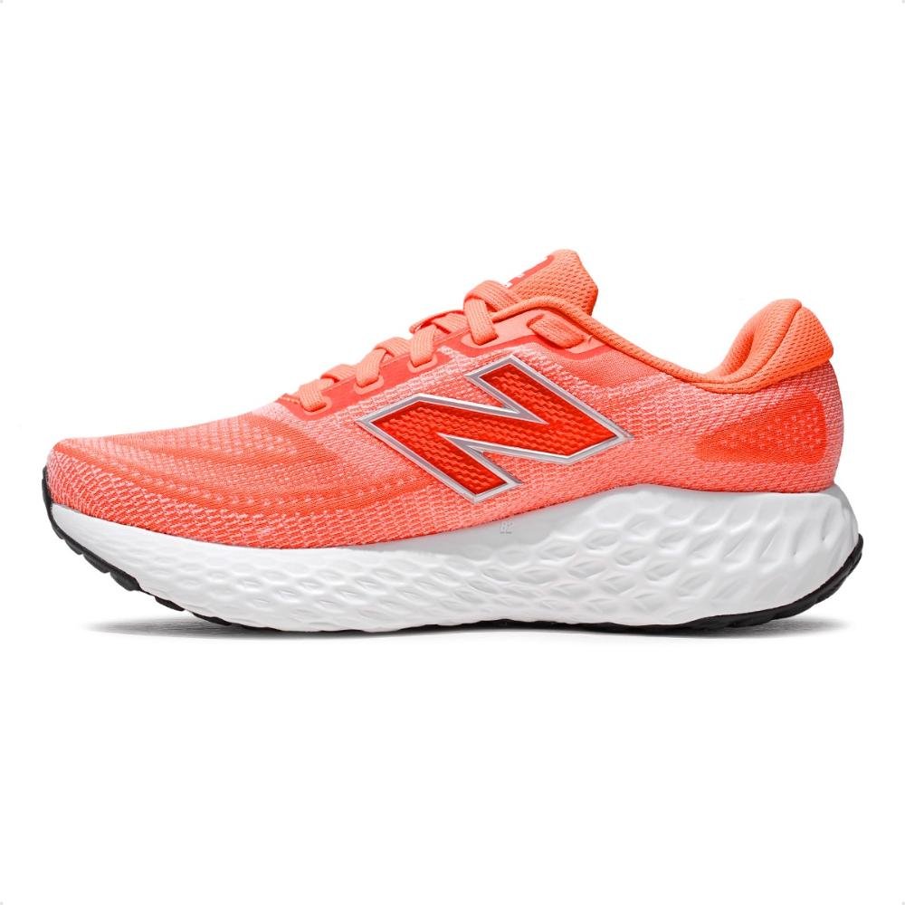 Tênis New Balance Evoz V4 Feminino Coral/Branco 2