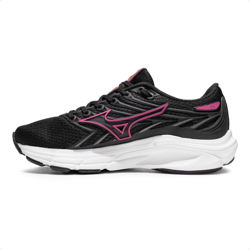 Tênis Mizuno Jet 8 Feminino Preto/Rosa 2