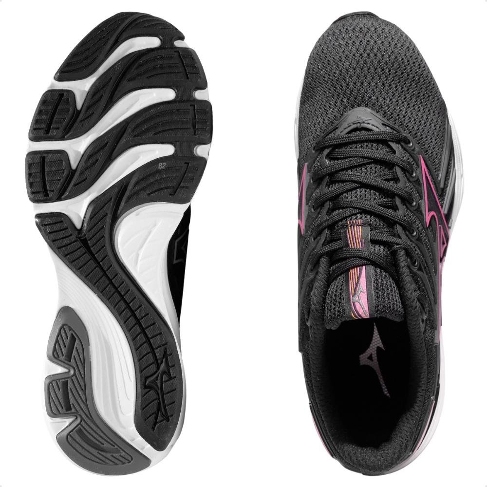 Tênis Mizuno Jet 8 Feminino Preto/Rosa 6