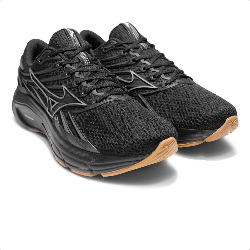 Tênis Mizuno Jet 8 Masculino Preto/Prata 3