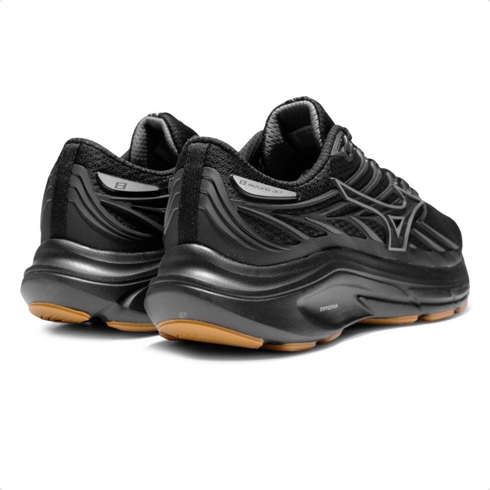 Tênis Mizuno Jet 8 Masculino Preto/Prata 5