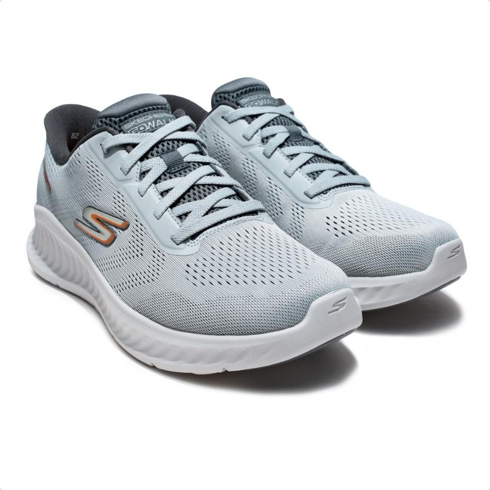 Tênis Skechers Go Walk Now Payton Masculino Cinza 3