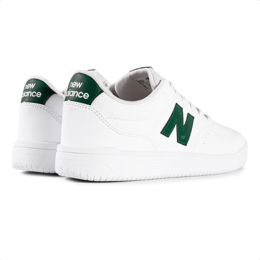Tênis New Balance BB80 Feminino Branco/Verde 5