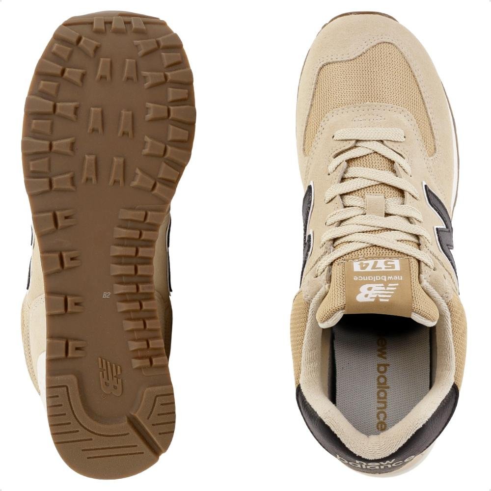 Tênis New Balance 574 V2 Feminino Bege 6