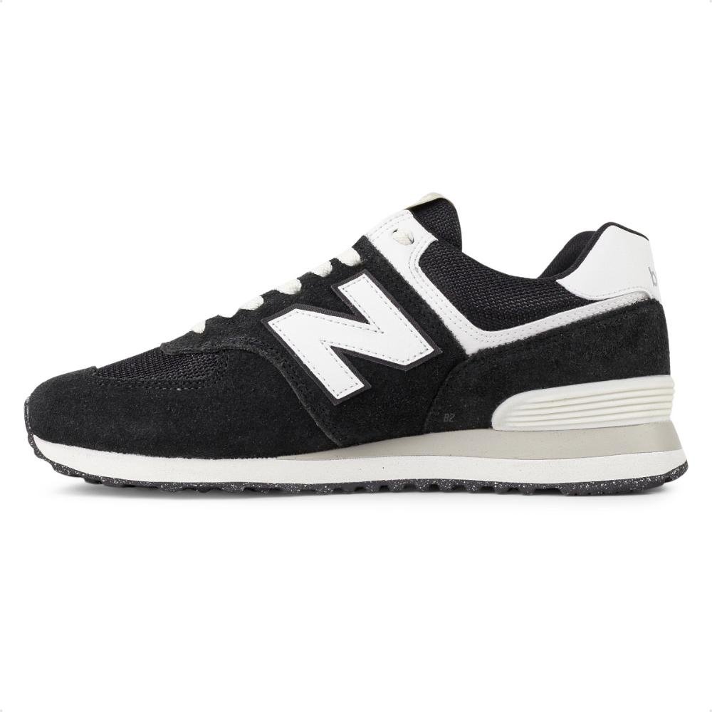 Tênis New Balance 574 V2 Masculino Preto/Branco 2