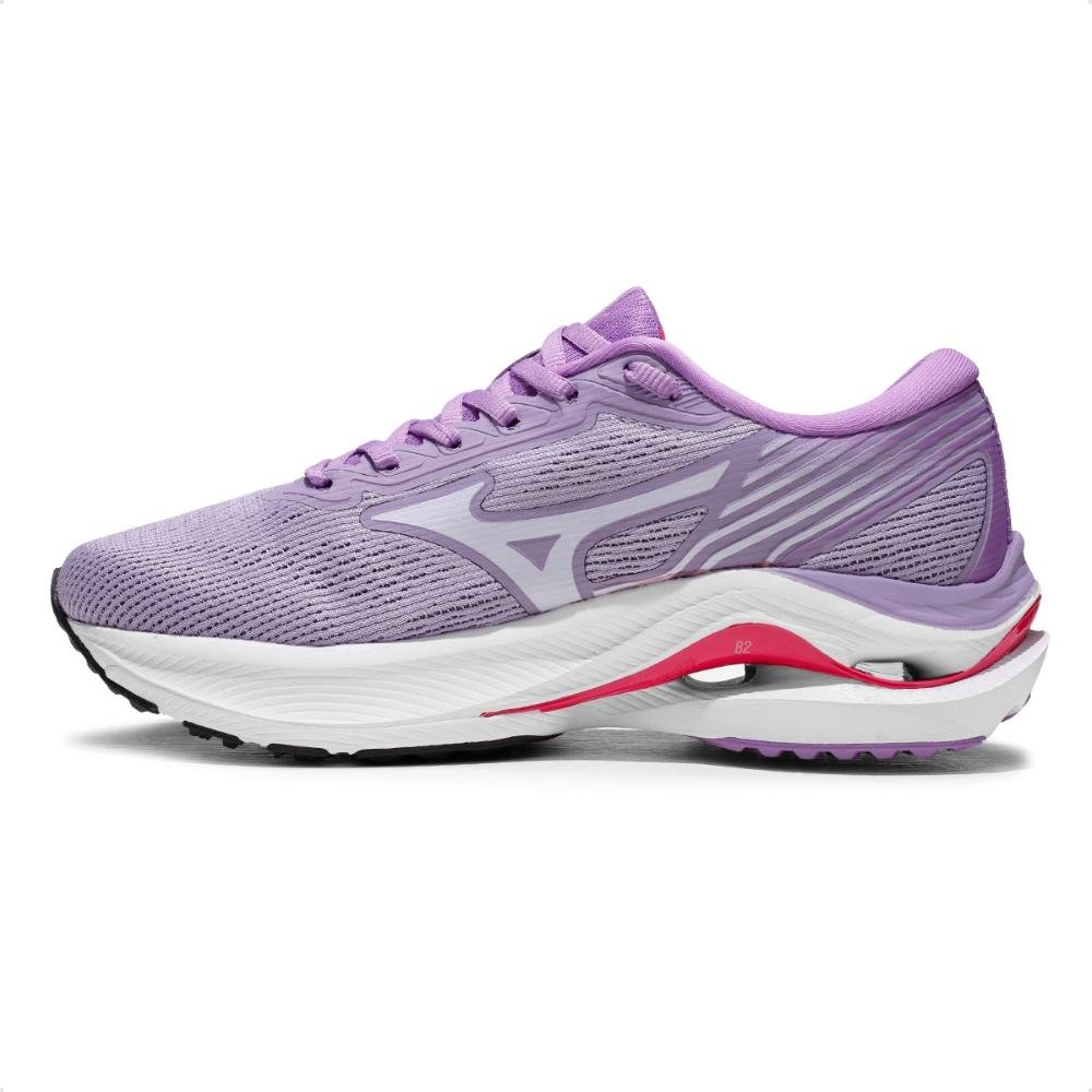 Tênis Mizuno Wave Tornamic 4 Feminino Lilás/Rosa 2
