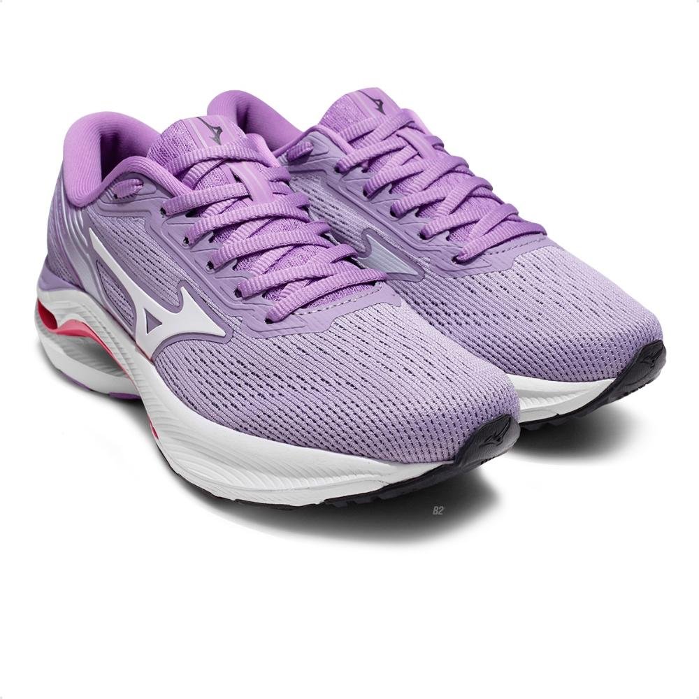 Tênis Mizuno Wave Tornamic 4 Feminino Lilás/Rosa 3