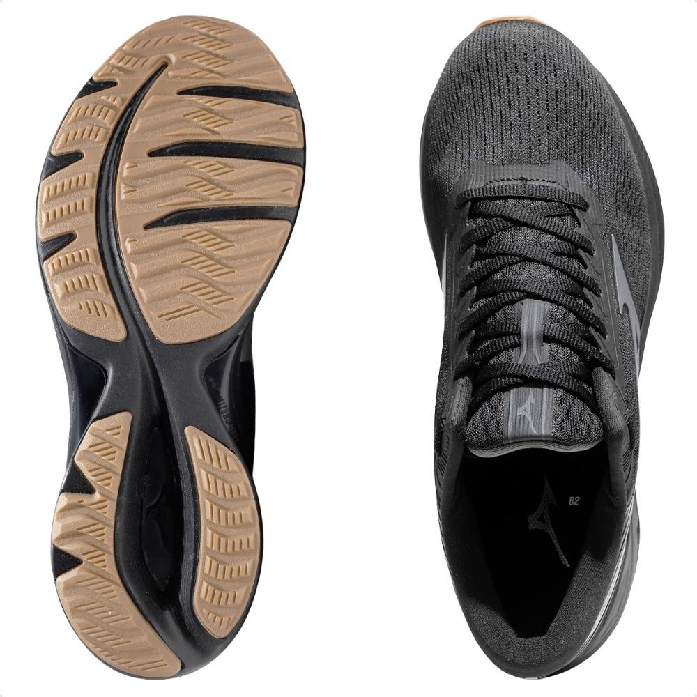 Tênis Mizuno Wave Tornamic 4 Masculino Preto/Prata 6