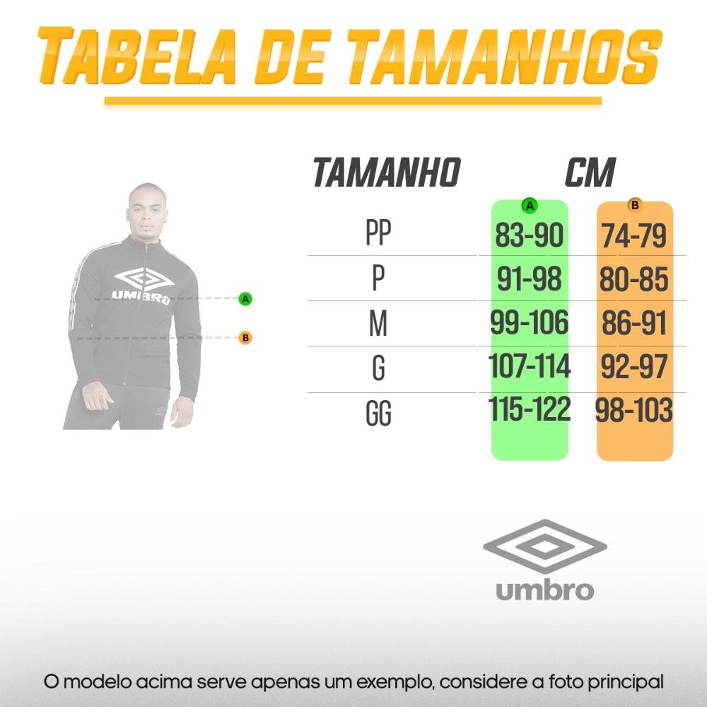 Jaqueta Umbro Essential  Unissex Azul/Marinho 4